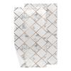 bisibuy Marble Squre Grey Bathroom Hand Towels Decorative Set of 2 Kitchen Towels Lightweight Absorbent Hand Towels for Bathroom Hand Kitchen Home Decor Gifts view 1