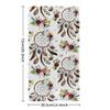 bisibuy Tribal Floral Bathroom Hand Towels Decorative Set of 2 Boho Dreamcatcher Kitchen Towels Lightweight Absorbent Hand Towels for Bathroom Hand Kitchen Home Decor Gifts view 2