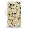 bisibuy Daisy Hand Towels for Bathroom 28.3 x 14.4 Decorative Kitchen Hand Towel Soft Absorbent Yellow White Bathroom Towels Set of 2 Kitchen Drying Towels Home Farmhouse Decor Gifts view 2