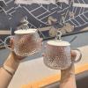 DaMga Bear handle glass mug office bubble tea mug girl coffee mug for home use view 2