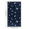 bisibuy Space Astronaut Hand Towels for Bathroom 28.3 x 14.4 Decorative Kitchen Hand Towel Soft Absorbent Spaceship Rocket Bathroom Towels Set of 2 Kitchen Drying Towels Home Farmhouse Decor Gifts view 2