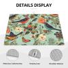 Bird Pattern Dish Drying Mat Large 18"x 24" Dishes Drainer Mats for Kitchen Counter Super Absorbent Quick Drying Coffee Mat Dish Rack Pad,Rack Tableware Mat view 3