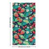 bisibuy Strawberries Bright Red Hand Towels for Bathroom 28.3 x 14.4 Decorative Kitchen Hand Towel Soft Absorbent Berries Bathroom Towels Set of 2 Kitchen Drying Towels Home Farmhouse Decor Gifts view 2