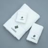 Lamess Premium 3 Piece Towel Set, 1 Bath Towel 1 Hand Towel 1 Washcloth, 100% Cotton White Towel Set Soft Quick Dry Highly Absorbent view 2