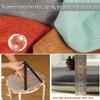 1/2/4 Pack Round Stool Chair Cushions,Round Kitchen Dining Seat Cushions with Buckle High Stool Chair Pads Bar Chair Cushion Set (Color : Black, Size : 30cm(2packs)) view 4