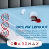 Guardmax Jersey Knitted Cot Size Zippered Mattress Encasement - Waterproof & Bed Bug Proof Mattress Protector - Comfortable, Soft, and Noiseless Zippered Bedding - Dust Mite Proof (33 x 75 x 10) view 3