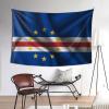 KOSPOGO Silk Style Flag Of Cape Verde Tapestry Wall Hanging 90x60 Inch Bedroom Living Room Home Party Banner Decoration Tapestries view 4
