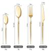 32 Pieces Flatware Silverware Set for 8 Modern Stainless Steel Mirror Finish Tableware Cutlery Set,Utensils Knifes Forks Spoons Set for Home Kitchen Restaurant Wedding,Dishwasher Safe view 2