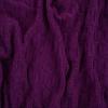 ARAN ISLE Fisherman Cable Knit Throw/Blanket 100% Virgin Wool 66.93 x 44.88 inches (Purple) view 4