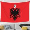 KOSPOGO Unofficial flag of Cham Albanians Tapestry Wall Hanging 90x60 Inch Bedroom Living Room Home Party Banner Decoration Tapestries view 1