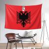 KOSPOGO Unofficial flag of Cham Albanians Tapestry Wall Hanging 90x60 Inch Bedroom Living Room Home Party Banner Decoration Tapestries view 4