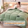 Winter Quilt, Thick Cashmere Blanket, Double-Sided Velvet Fluffy Plush Blanket, Warm Cashmere Quilt Core, Thick Student Cotton Quilt for Autumn and Winter (Size : 200x230cm(5kg)) view 3