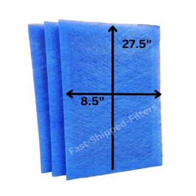 Fast-Shipped-Filters 3 Pack 10x30 Captura air cleaner replacement polarized filter pads refill