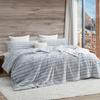 Byourbed Softer Than Soft - Coma Inducer Oversized King Comforter Set - Frosted Gray Stripe view 1