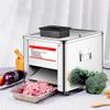 NYMFEA 850W Meat Cutter Slicer Cutting Machine Cube Shredded Meat 130KG/H Commercial Electric Lamb Slicer Bread Ham Commercial Meat Slicer, for Family and Commercial Use,7MM view 1