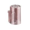 JUSHZ Toothbrush Holder Wall Mounted Toothbrush Holders for Bathroom Tooth Brush Holder Organiser Non Screw with Cups No Drill Self Adhesive Cup Holder Durable Stainless Steel Travel (3.8x7.4cm,Pink) view 1