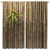 Bamboo 3D Printed Outdoor Curtain Zen Japanese Nature Thermal Insulated Room Darkening Curtains for Living Room Bedroom Drapes 2 Panels 42x45 Inch view 1