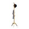 Coat Shelf Coat Rack Coat Stand Coat Rack Tree Bamboo Freestanding Floor Coat Stand With 8 Hooks & Tripod Chassis For Coats Hats Bags Entryway Hallway Coat Hat Rack Coat Holder ( Color : Wood color ) view 1