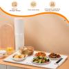 Portable Food Warmer Hot Plate Placemat, Electric Warming Tray with Adjustable Temperature, Portable Electric Warming Tray with Adjustable Temperature, for Home, Buffets, Restaurants view 3
