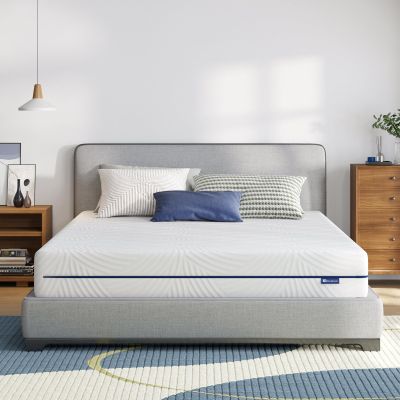 Avenco King Mattress, 12 Inch Gel Memory Foam Mattress King Size, Mattress in a Box for Fresh Sleep and Pressure Relief, Medium Firm Mattress with Motion Isolation, CertiPUR-US Certified