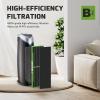 FLT4825VO Toxin Clear HEPA Replacement Compatible with AC4825 AC4300 AC4800 AC4900 AC4850, 2 True HEPA Filters & 6 Activated Carbon Pre-Filters, FLT4825VO, Black/Green view 3