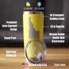 Bevvee Idaho State Outline - Insulated Coffee Tumbler Cup with Sliding Lid - Stainless Steel Travel Mug - Idaho Gifts for Women and Men - Yellow view 4