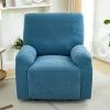 BUniq Jacquard Pattern Easy Going Stretch Sofa SlipcoverStretch Sofa Slipcover 1 Seater Couch Protector Soft Furniture Covers with Elastic Chair Covers(002) view 2