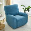 BUniq Jacquard Pattern Easy Going Stretch Sofa SlipcoverStretch Sofa Slipcover 1 Seater Couch Protector Soft Furniture Covers with Elastic Chair Covers(002) view 3
