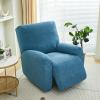 BUniq Jacquard Pattern Easy Going Stretch Sofa SlipcoverStretch Sofa Slipcover 1 Seater Couch Protector Soft Furniture Covers with Elastic Chair Covers(002) view 4