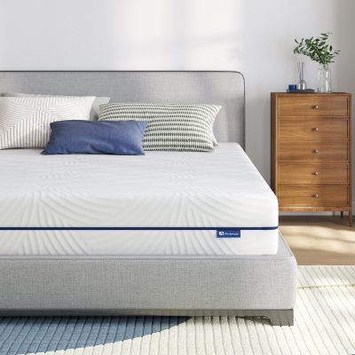 Avenco Full Mattress, 12 Inch Gel Memory Foam, Medium Firm, White, Full Size, CertiPUR-US Certified