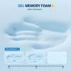 Avenco Full Mattress, 12 Inch Gel Memory Foam, Medium Firm, White, Full Size, CertiPUR-US Certified view 3