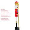 CDL 5 Feet Tall Life Size Large Christmas Wooden Nutcracker King Red and Blue BK20 view 3