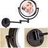 YEAHSO Wall Mounted Makeup Mirror Magnifying Vanity Mirror Flexible Gooseneck,and Locking Suction,Extendable Arm view 3