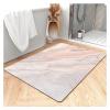 NEVKA Thin Bath Mat Diatomaceous Earth Bath Mat Super Absorbent Diatomite Thin Bath Mats for Bathroom Quick-Drying Non-Slip Bath Thin Mat Easy to Clean Thin Shower Mat (4x5ft/48x60in/120x150cm) view 1