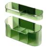 NFNSIG Umbrella Stand, Wall Mounted Umbrella Storage Rack, Umbrella Holder for Entryway, Long Short Umbrella Space Saving Organizer for Home Indoor(Green) view 1