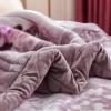 Wemune Korean Blanket Heavy Winter Fleece Plush Blanket King Size,Korean Mink Blanket, Silky Soft and Warm, 2 Ply Reversible Raschel Bed Blanket,11,71"x87" view 2
