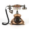 Antique European Wedding Birthday Party Audio Guestbook Phone (Vintage Gold) view 1