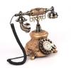 Antique European Wedding Birthday Party Audio Guestbook Phone (Vintage Gold) view 2