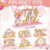 6 Pcs Floral Baby Shower Table Decoration Baby in Bloom Wooden Centerpiece It's a Girl Gender Reveal Table Display with Letters Pink Rose Gold Flower Decor for Girl Birthday Spring Party Nursery Decor view 2