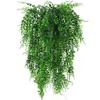 Mokylor Artificial Hanging Plants, Fake Green Leave Hanging Plants Fake Greenery Plants Faux Eucalyptus Vine Faux Foliage Greenery Decor for Living Room, Kitchen, Balcony, Garden(Green) view 1