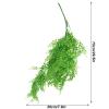 Mokylor Artificial Hanging Plants, Fake Green Leave Hanging Plants Fake Greenery Plants Faux Eucalyptus Vine Faux Foliage Greenery Decor for Living Room, Kitchen, Balcony, Garden(Green) view 2