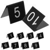 iplusmile 10pcs Acrylic Table Number Markers Crime Scene Evidence Markers for Themed Parties and Detective Games and Convenient Usage view 1