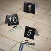 iplusmile 10pcs Acrylic Table Number Markers Crime Scene Evidence Markers for Themed Parties and Detective Games and Convenient Usage view 2