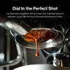 CREMA Coffee Products 58mm Bottomless Naked Portafilter | Compatible with 58mm for E61 | Includes Double Shot Filter Basket | Walnut view 2
