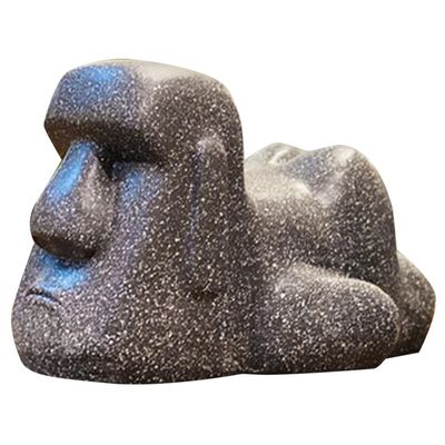 Kichvoe Moai Tissue Box Cover Decorative Napkin Holder for Home Office Retro Box for Bedroom Kitchen Bathroom Elegant Moai Style Stable Structure for Easy Access