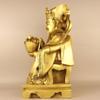 ZHONNA The God of Wealth, Made of Brass, worships Bronze Statues at Home, Buddha Statues of attracting Wealth and Treasures, and The God of Literature and Wealth,, 35*24*48.5cm15kg view 4