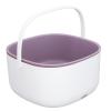 Portable Fruit and Vegetable Cleansing Machine, Large Capacity Electric Fruit Vegetable Washing Basket Double Layer Drainage Fruit Vegetable Washing Basket Ingredient Purifier for Kitchen Food view 1