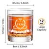 LIGHTEN LIFE 70th Birthday Gifts for Men,1956 Whiskey Glass Set in Barrel Box,70 Years Old Gifts,70th Birthday Gift Ideas for Dad Husband view 2
