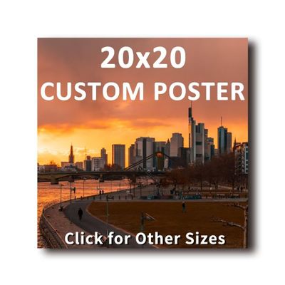 Exenruzl Custom Unframed Canvas Prints with Your Photos - Personalized Picture to Canvas Wall Art - Funny Home Decor - 20x20 inches
