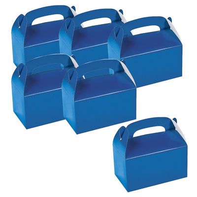 Blue Favor Boxes Bulk 48 Pc